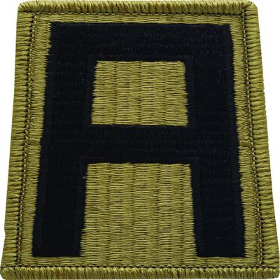 1st United States Army Patch (OCP Scorpion with Fastener)