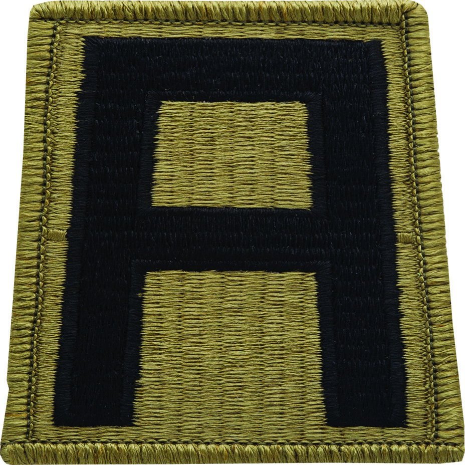 1st United States Army Patch (OCP Scorpion with Fastener)