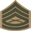 Marine Chevron Green on Khaki (Pair) (Male, E-7 Gunnery Sergeant) view 1