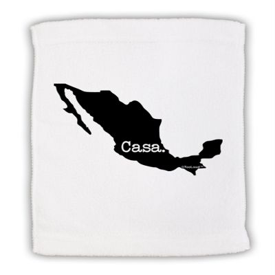 TOOLOUD Mexico - Casa - Cinco De Mayo Micro Terry Sport Towel 11" x 18"