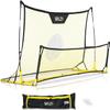 SKLZ Quickster Soccer Trainer - Dual-Sided Rebounder for Solo Passing, Receiving, Trapping Practice - Large & Small Rebound Net - Weather Resistant - Adjustable Frame, Metal Stakes & Carry Bag view 4