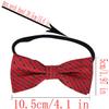 SYAYA Men's Bow Tie, Polka Dot Pre-Tied Bowtie for Boy Clip-On Formal Tuxedo or Weddings & Easter Day Dinner Parties M-B-T1 (Z- Burgundy, M - (children)) view 2