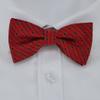 SYAYA Men's Bow Tie, Polka Dot Pre-Tied Bowtie for Boy Clip-On Formal Tuxedo or Weddings & Easter Day Dinner Parties M-B-T1 (Z- Burgundy, M - (children)) view 3