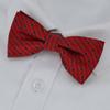 SYAYA Men's Bow Tie, Polka Dot Pre-Tied Bowtie for Boy Clip-On Formal Tuxedo or Weddings & Easter Day Dinner Parties M-B-T1 (Z- Burgundy, M - (children)) view 4