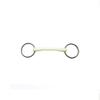 Lorina Flexi Mullen Mouth Loose Ring Snaffle (6in) (Silver/White) view 1