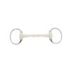 Lorina Flexi Eggbutt Mullen Mouth Snaffle (5.5in) (Silver/White) view 1