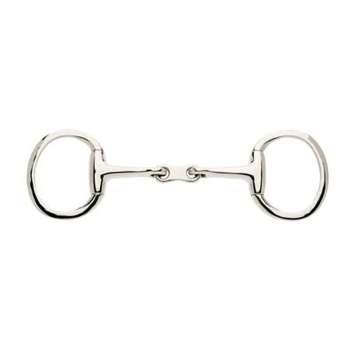 Lorina French Link Eggbutt Snaffle Bit (6in) (Silver)