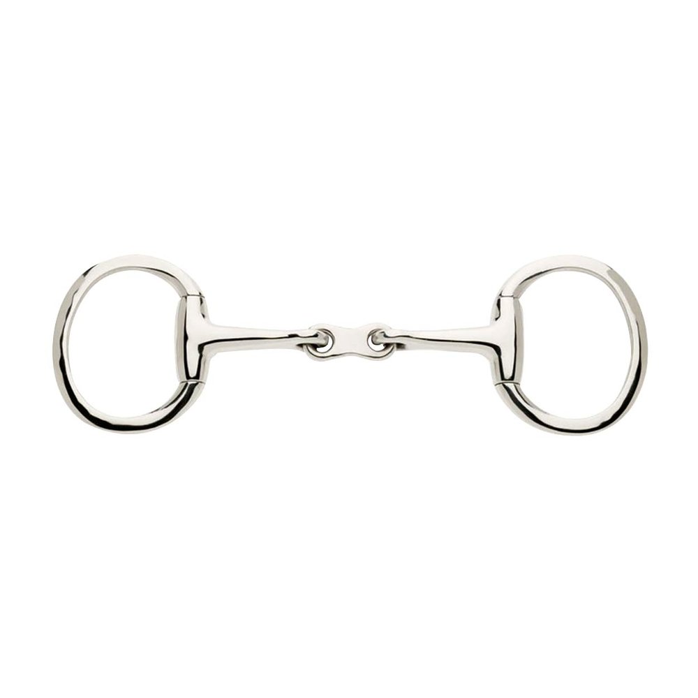 Lorina French Link Eggbutt Snaffle Bit (6in) (Silver)