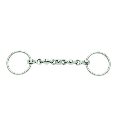 Lorina Waterford Loose Ring Snaffle (6in) (Silver)