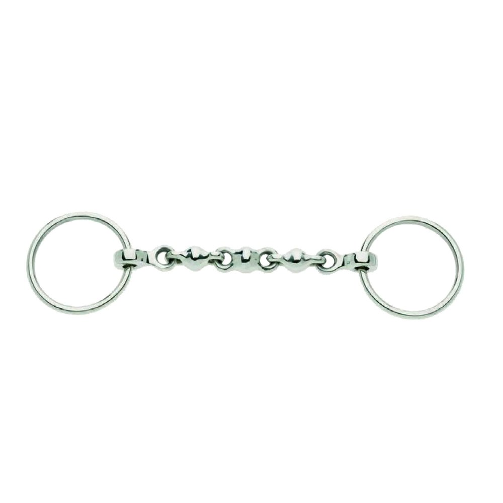 Lorina Waterford Loose Ring Snaffle (6in) (Silver)