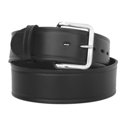 1.75-inch Plain Garrison Belt - Rounded Buckle - 175201-40 - 40 inches