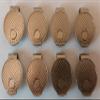 Satin Silver Magnetic Golf Hat Clip 8 Count view 1