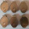 Satin Silver Magnetic Golf Hat Clip 6 Count view 1