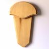 Turkey Fan & Beard Plaque The Long Beard - Poplar Mounting Kit view 3