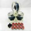 70mm Longboard Skateboard Wheels + ABEC 7 Bearings Spacers (Gel Clear) view 1