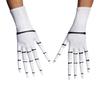 Disguise Disney Nightmare Before Christmas Jack Skellington Gloves, Official Adult Size Jack Glove Costume Accessories view 1