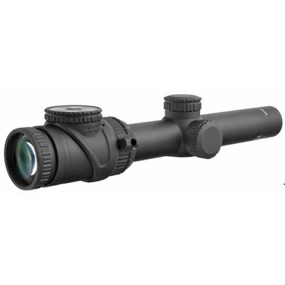 Trijicon 266978 AccuPoint 1-6x24 Riflescope with BAC Green Triangle Post Reticle, 30 mm Tube,black