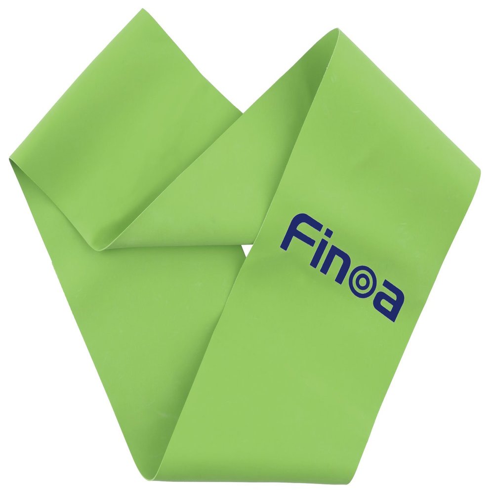 Finoa 22185 Training Tube, Shape Ring, Supervised by Katsuki Kiba, Ring, 23.6 inches (60 cm), Green