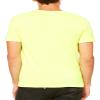 Bella mens Unisex Made in the USA Jersey Short-Sleeve V-Neck T-Shirt(3005U)-BLACK-S view 3
