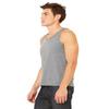Bella Canvas Jersey Tank (3480) Grey Triblend, M view 3