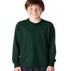 Jerzees Heavyweight Blend Long-Sleeve T-Shirt (29BL) Forest Green, XL view 2