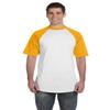 50/50 Short Sleeve Raglan Tee by Augusta view 1