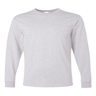 5.6 oz. 50/50 Heavyweight Blend Long-Sleeve T-Shirt (29L) Ash, S