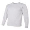 5.6 oz. 50/50 Heavyweight Blend Long-Sleeve T-Shirt (29L) Ash, S view 4