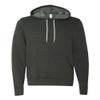 Bella + Canvas Men's Poly-Cotton Fleece Pullover Hoodie, Dark Grey Heather, XS view 1