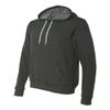 Bella + Canvas Men's Poly-Cotton Fleece Pullover Hoodie, Dark Grey Heather, XS view 3