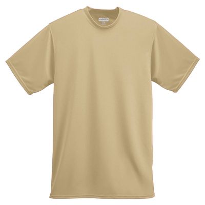 Augusta Sportswear 100% Polyester Moisture-Wicking T-Shirt, Small, VEGAS GOLD