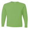 Jerzees 5.6 oz. 50/50 Heavyweight Blend Long-Sleeve T-Shirt (29L) Kiwi Green, M view 1