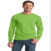 Jerzees 5.6 oz. 50/50 Heavyweight Blend Long-Sleeve T-Shirt (29L) Kiwi Green, M view 3