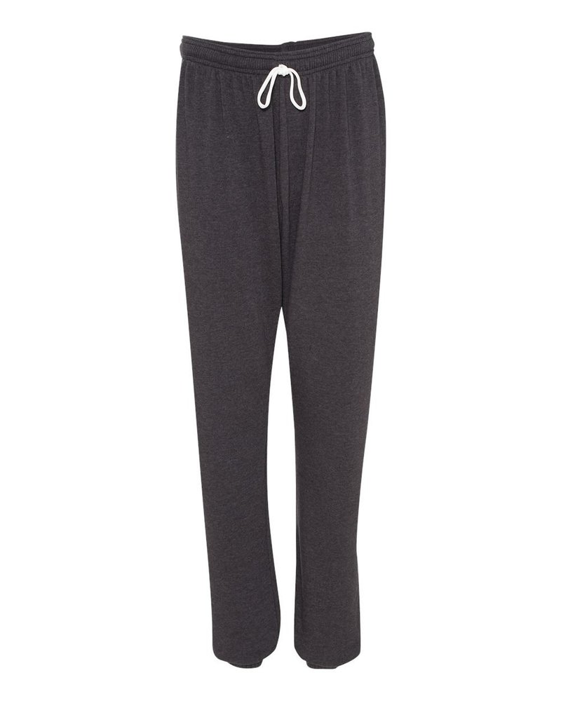 Bella + Canvas Unisex Fleece Long Scrunch Pant (3737)- DK GREY HEATHER,L