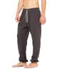Bella + Canvas Unisex Fleece Long Scrunch Pant (3737)- DK GREY HEATHER,L view 3