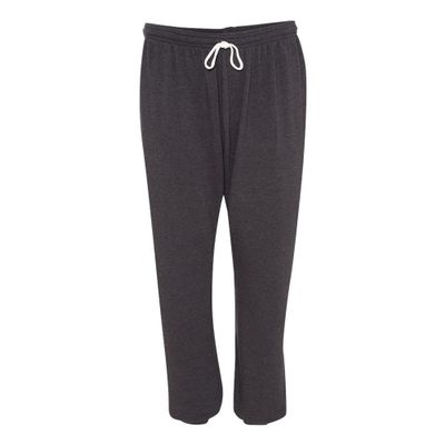 Bella Canvas Unisex Fleece Long Scrunch Pant (3737)- DK Grey Heather,M