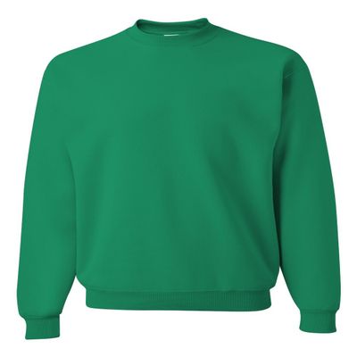 Jerzees 8 oz. 50/50 Fleece Crew (562) Kelly Green, L
