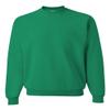 Jerzees 8 oz. 50/50 Fleece Crew (562) Kelly Green, L view 1