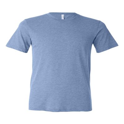 Bella Canvas Triblend Short-Sleeve T-Shirt (3413C) Blue Triblend, 3XL