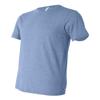 Bella Canvas Triblend Short-Sleeve T-Shirt (3413C) Blue Triblend, 3XL view 3