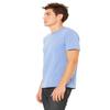 Bella Canvas Triblend Short-Sleeve T-Shirt (3413C) Blue Triblend, 3XL view 4