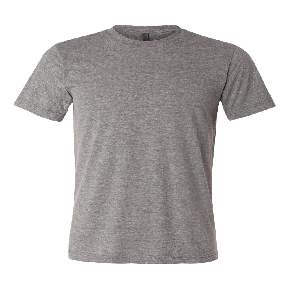 Bella Canvas Triblend Short-Sleeve T-Shirt (3413C) Grey Triblend, XL