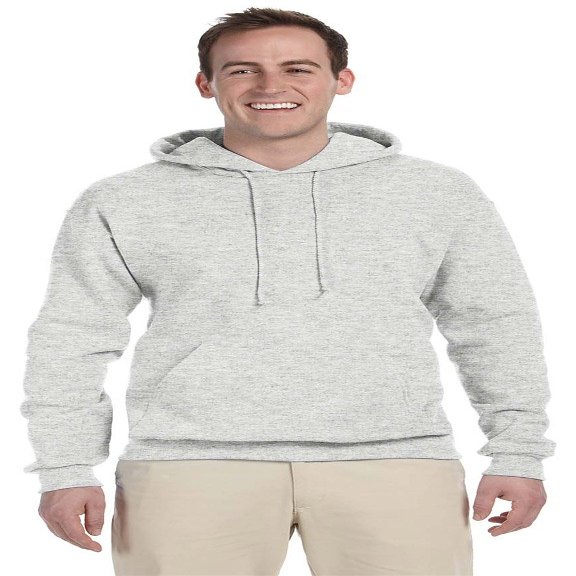 Jerzees 8 oz., 50/50 NuBlend Fleece Pullover Hood (996)- ASH,4XL