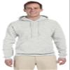 Jerzees 8 oz., 50/50 NuBlend Fleece Pullover Hood (996)- ASH,4XL view 1