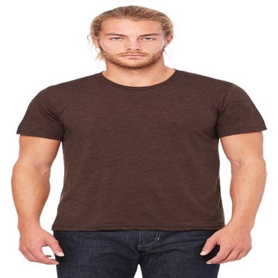 Bella Canvas Triblend Short-Sleeve T-Shirt (3413C) Brown Triblend, XS