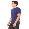 Bella Canvas Triblend Short-Sleeve T-Shirt (3413C) Navy Triblend, 2XL view 4