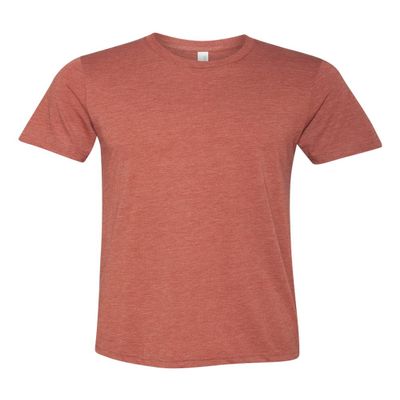 Bella + Canvas Unisex Triblend Short-Sleeve T-Shirt (3413C)- CLAY TRIBLEND,3XL