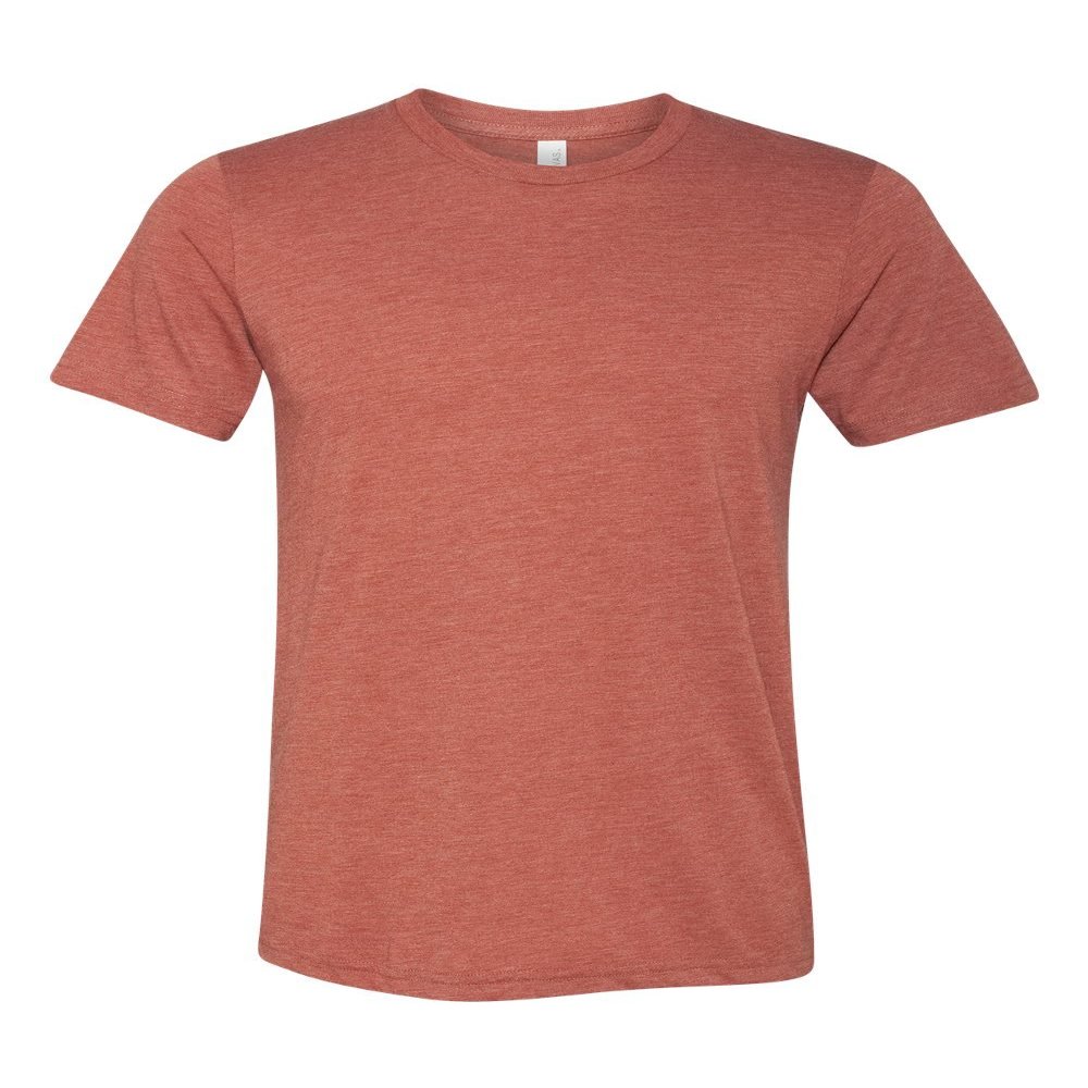 Bella + Canvas Unisex Triblend Short-Sleeve T-Shirt (3413C)- CLAY TRIBLEND,3XL