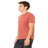 Bella + Canvas Unisex Triblend Short-Sleeve T-Shirt (3413C)- CLAY TRIBLEND,3XL view 4