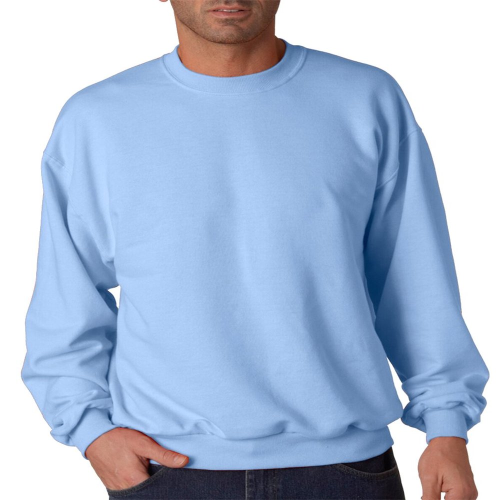 Jerzees 8 oz. 50/50 Fleece Crew (562) Light Blue, 4XL